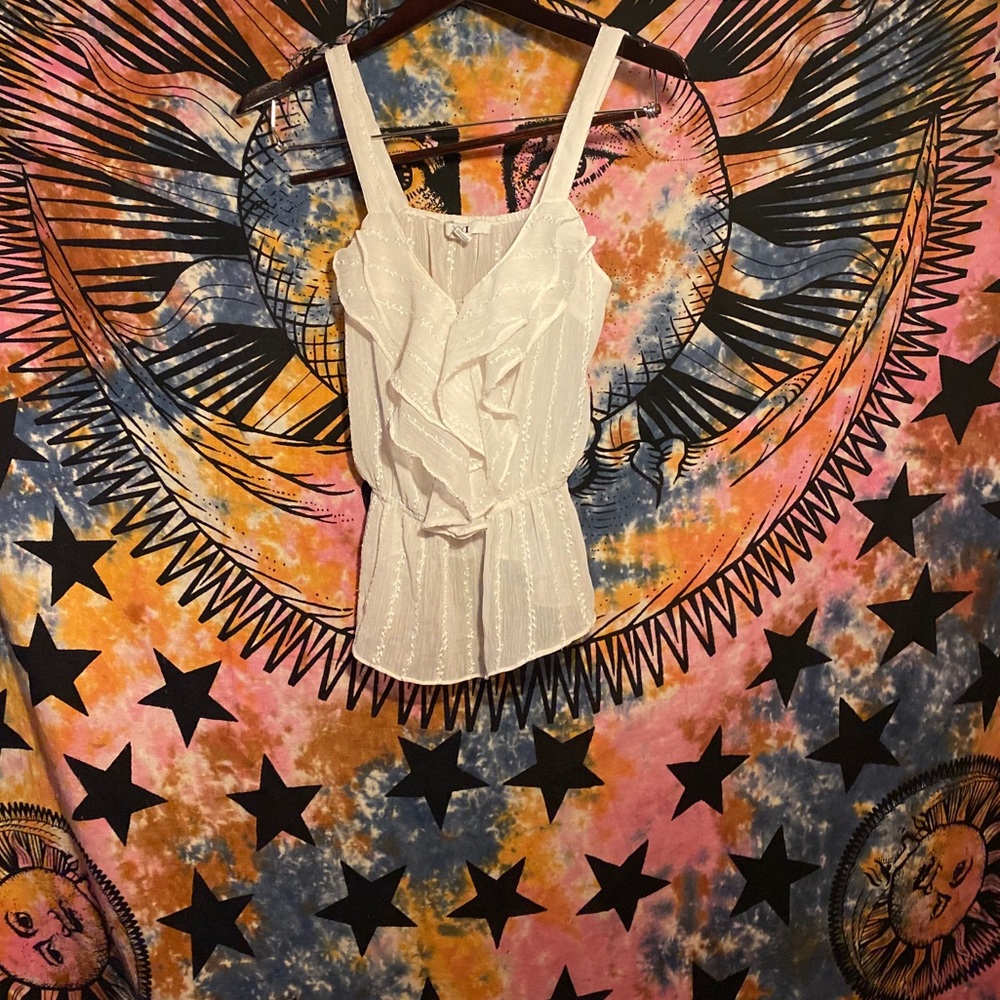 Semi-sheer Tank